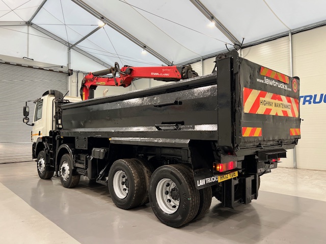 DAF CF85 410 8×4 Day Cab Steel Tipper Grab