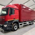 Mercedes Actros 2533 6×2 Sleeper Cab Curtainsider - thumbnail