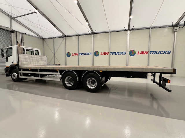 Seddon Atkinson Strato 385 6×4 Double Drive Flatbed