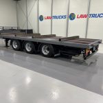 SDC Tri Axle Flatbed Drawbar Trailer - thumbnail