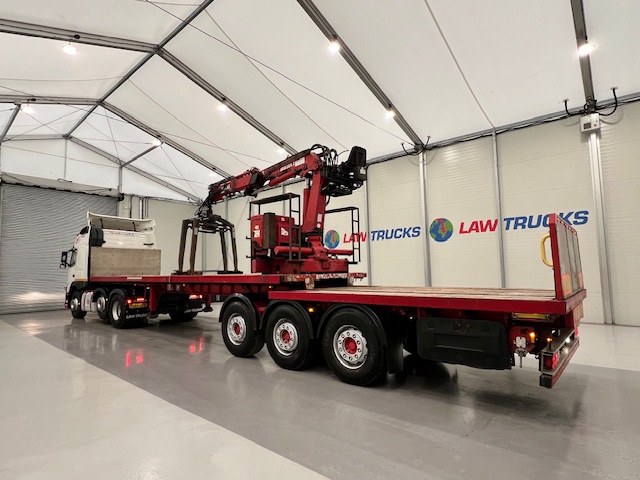 Volvo FM 450 Tractor Unit with Corus Brick Grab Trailer