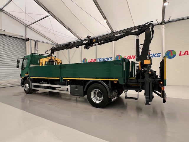 Daf LF55 220 Day Cab Dropside Crane