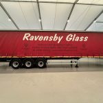 Montracon Tri Axle 4.2m Curtainsider Trailer Moffat Brackets - thumbnail