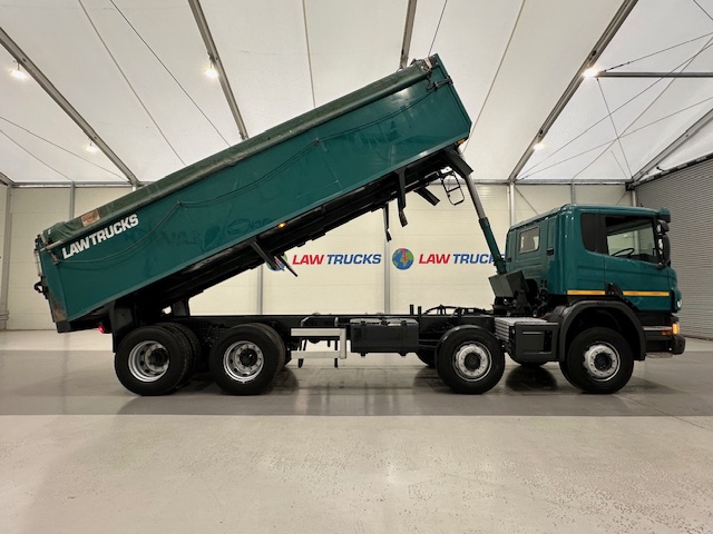 Scania P360 8×4 Rest Cab Tipper Manual