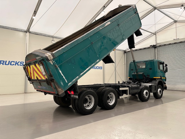 Scania P360 8×4 Rest Cab Tipper Manual