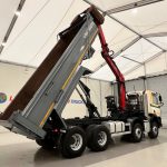 DAF CF 400 8×4 Day Cab Steel Tipper Grab - thumbnail