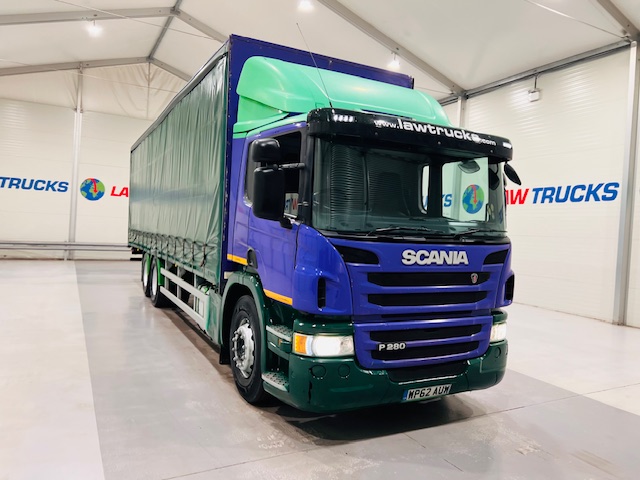 Scania P280 10 Tyre Rear Lift Curtainsider