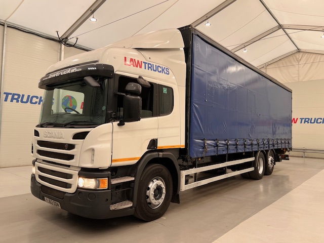 Scania P280 6×2 Highline Rear Lift Curtainsider