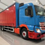 Mercedes Actros 2530 6×2 Sleeper Cab Curtainsider - thumbnail