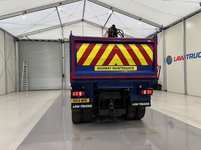 DAF CF75 310 6×4 Steel Tipper Grab Manual
