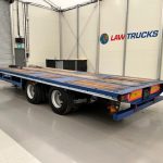 Adwell Tandem Axle Flatbed Drawbar Trailer - thumbnail