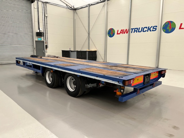 Adwell Tandem Axle Flatbed Drawbar Trailer