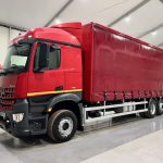 Mercedes Actros 2533 6×2 Sleeper Cab Curtainsider - thumbnail
