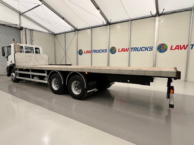 Seddon Atkinson Strato 385 6×4 Double Drive Flatbed