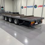 SDC Tri Axle Flatbed Drawbar Trailer - thumbnail