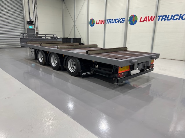 SDC Tri Axle Flatbed Drawbar Trailer