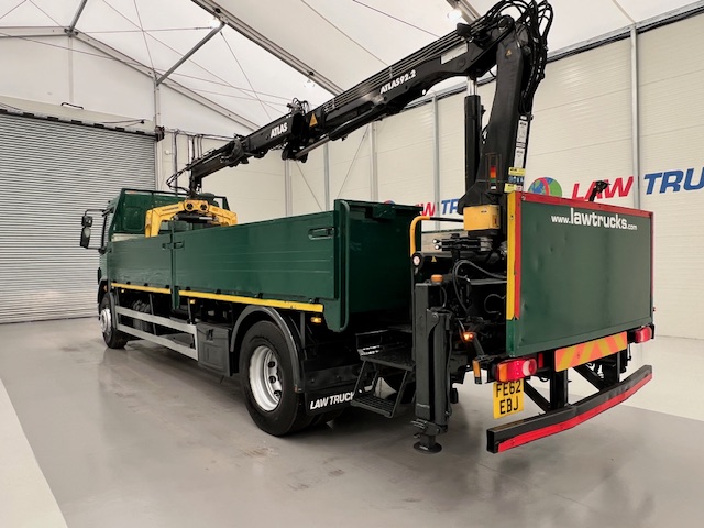 Daf LF55 220 Day Cab Dropside Crane