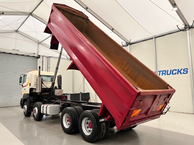 Hino 3241 700 8×4 Sleeper Cab Steel Tipper