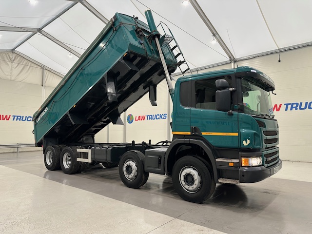 Scania P360 8×4 Rest Cab Tipper Manual