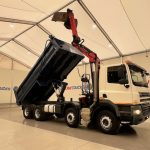 DAF CF85 410 8×4 Day Cab Steel Tipper Grab - thumbnail