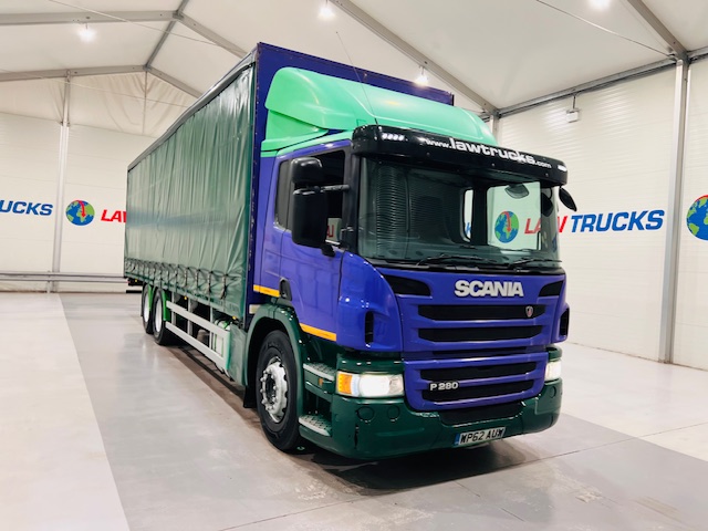 Scania P280 10 Tyre Rear Lift Curtainsider