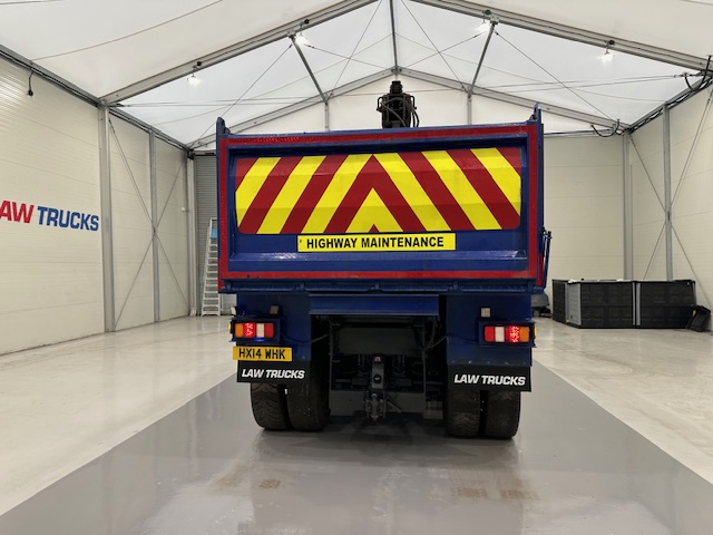 DAF CF75 310 6×4 Steel Tipper Grab Manual
