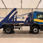 Mercedes Arocs 1824 Day Cab Skip Loader - thumbnail