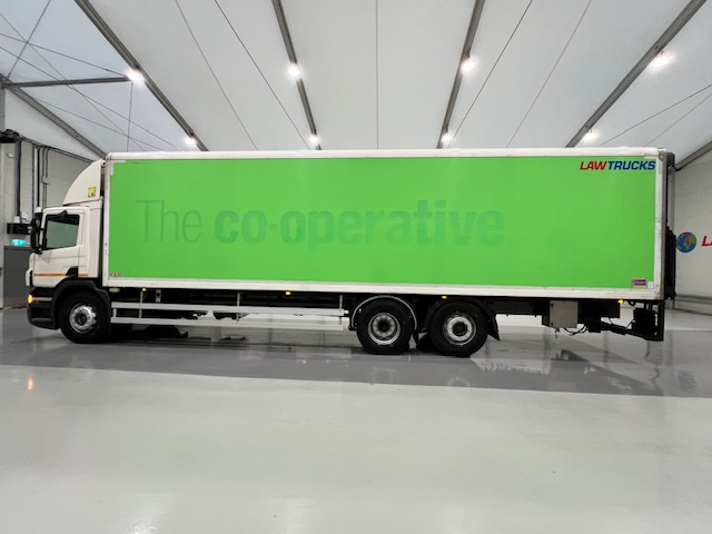 Scania P280 6×2 Rear Lift Day Cab Fridge
