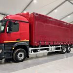 Mercedes Actros 2533 6×2 Sleeper Cab Curtainsider - thumbnail