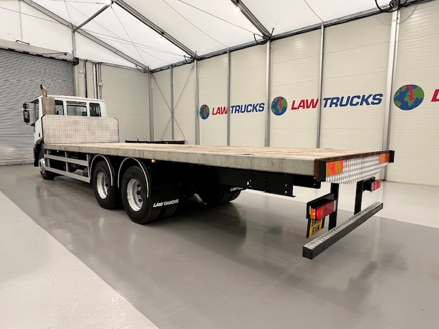 Seddon Atkinson Strato 385 6×4 Double Drive Flatbed