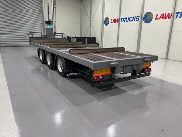 SDC Tri Axle Flatbed Drawbar Trailer