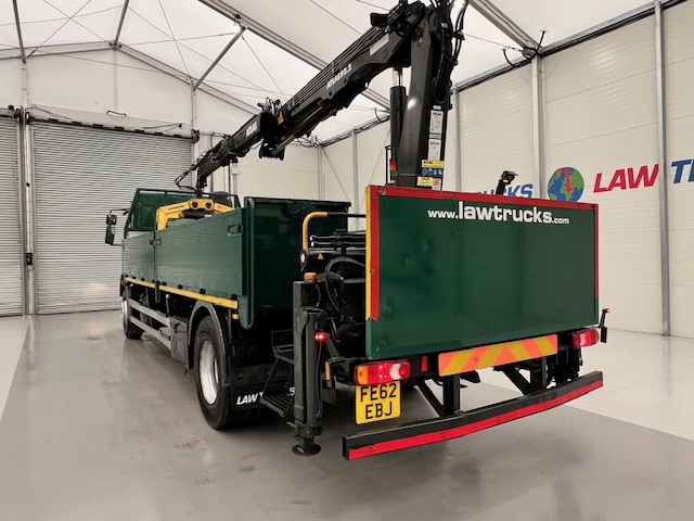 Daf LF55 220 Day Cab Dropside Crane
