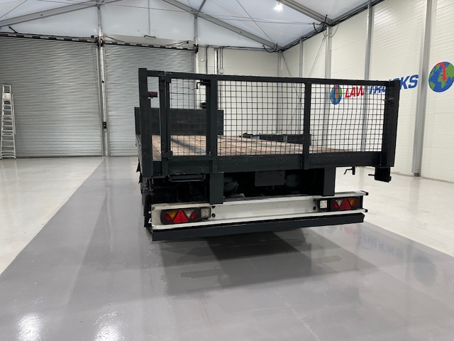 Montracon Tri Axle Flatbed Drawbar Trailer