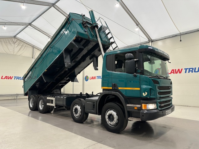 Scania P360 8×4 Rest Cab Tipper Manual