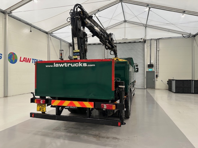 DAF LF55 220 Day Cab Dropside Crane