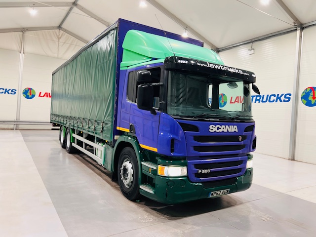 Scania P280 10 Tyre Rear Lift Curtainsider