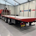 Scania P280 6×2 Rear Lift Flatbed with Crane - thumbnail