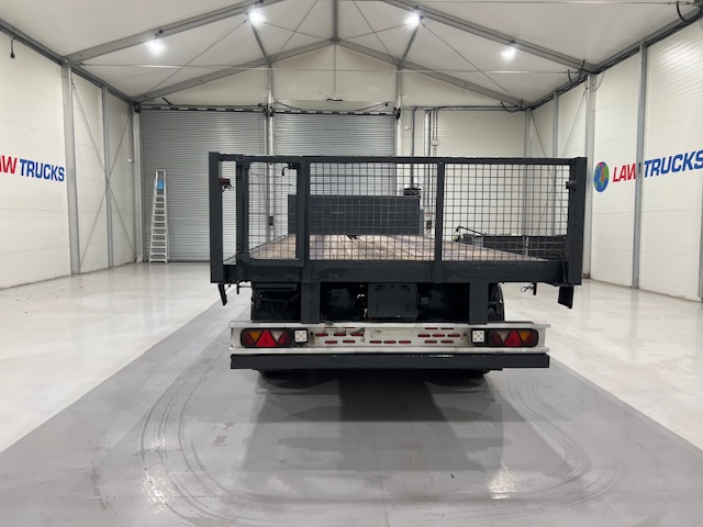 Montracon Tri Axle Flatbed Drawbar Trailer