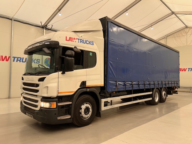 Scania P280 6×2 Highline Rear Lift Curtainsider
