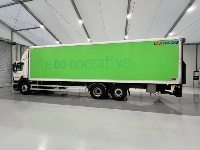 Scania P280 6×2 Rear Lift Day Cab Fridge