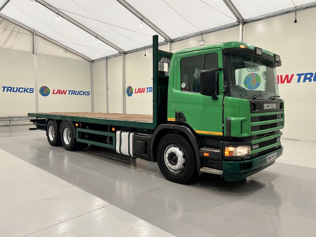 Scania P94 260 6×2 10 Tyre Flatbed Manual