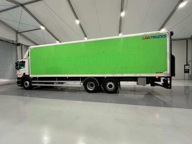 Scania P280 6×2 Rear Lift Day Cab Fridge Box