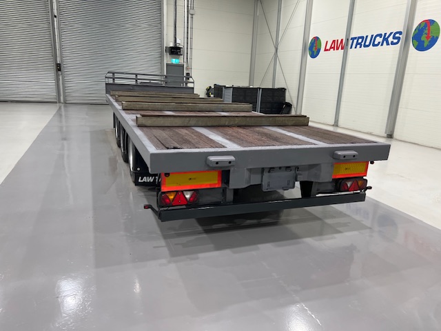 SDC Tri Axle Flatbed Drawbar Trailer
