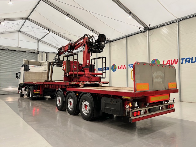 Volvo FM 450 Tractor Unit with Corus Brick Grab Trailer
