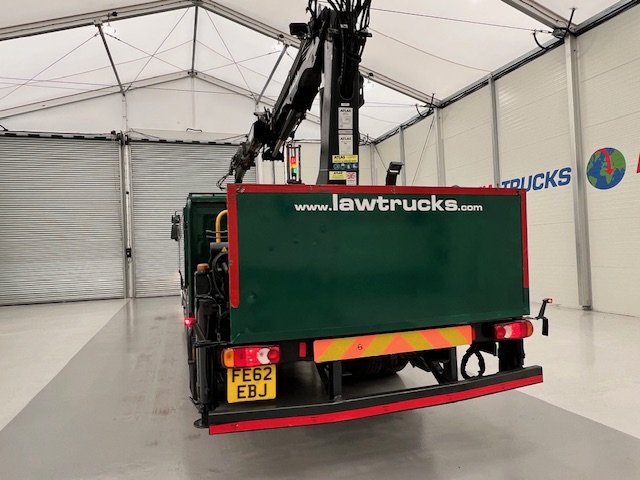 Daf LF55 220 Day Cab Dropside Crane