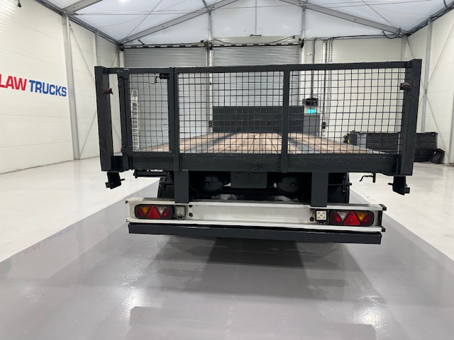 Montracon Tri Axle Flatbed Drawbar Trailer