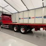 Scania P380 6×2 10 Tyre Rear Lift Sleeper Cab Flatbed - thumbnail