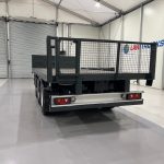 Montracon Tri Axle Flatbed Drawbar Trailer - thumbnail