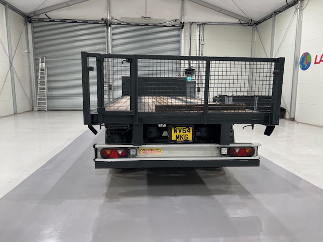 Montracon Tri Axle Flatbed Drawbar Trailer