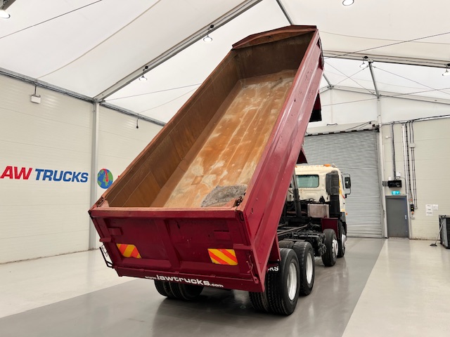 Hino 3241 700 8×4 Sleeper Cab Steel Tipper